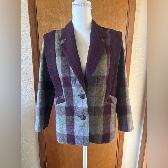 Samya Jackets & Blazers - Samya Deep Purple Blazer